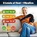 Triple Methode Schultermassagegerät, Schulter Massagegerät, Schultermassage Gerät mit Wärme und Vibration, Massagegerät Nacken Schulter, Schulterbandage Schultergurt für Papa Mama Zuhause, Büro