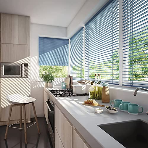 Persianas venecianas de metal de aluminio con diseño horizontal premium 7