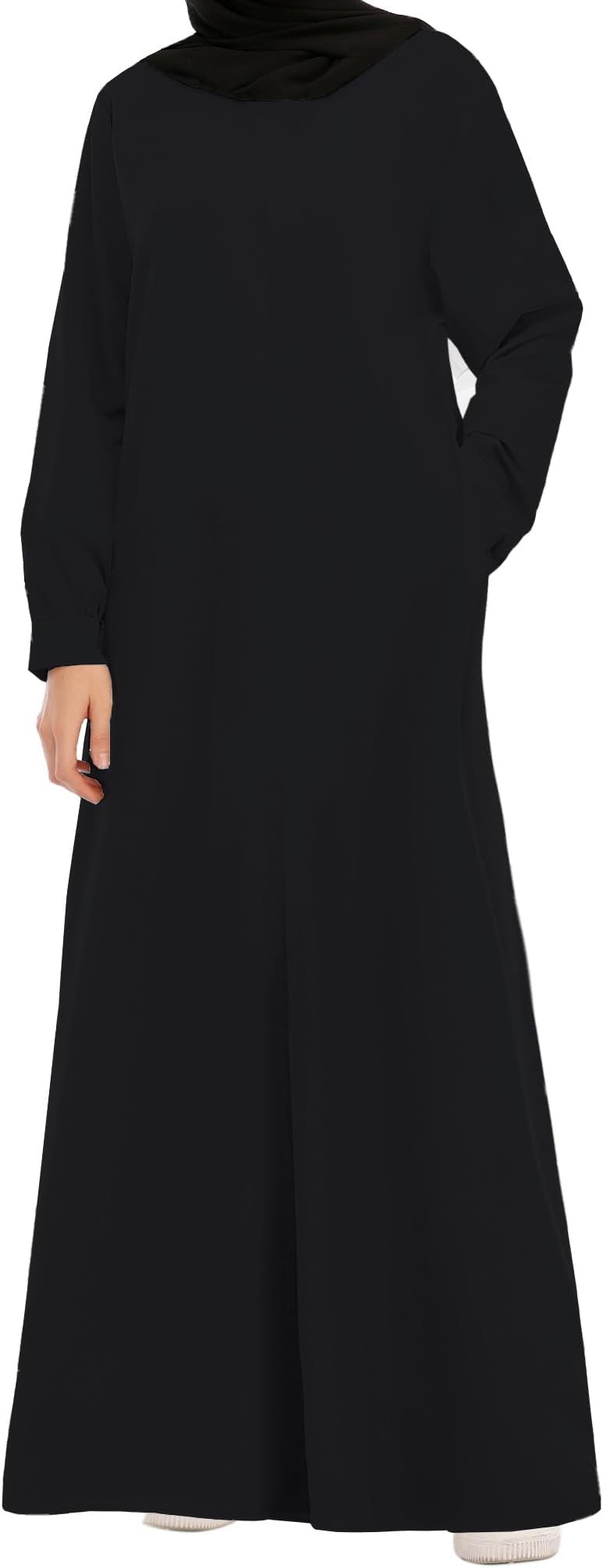WSPLYSPJY womens Printed Abaya Muslim Dress With Hijab dresses