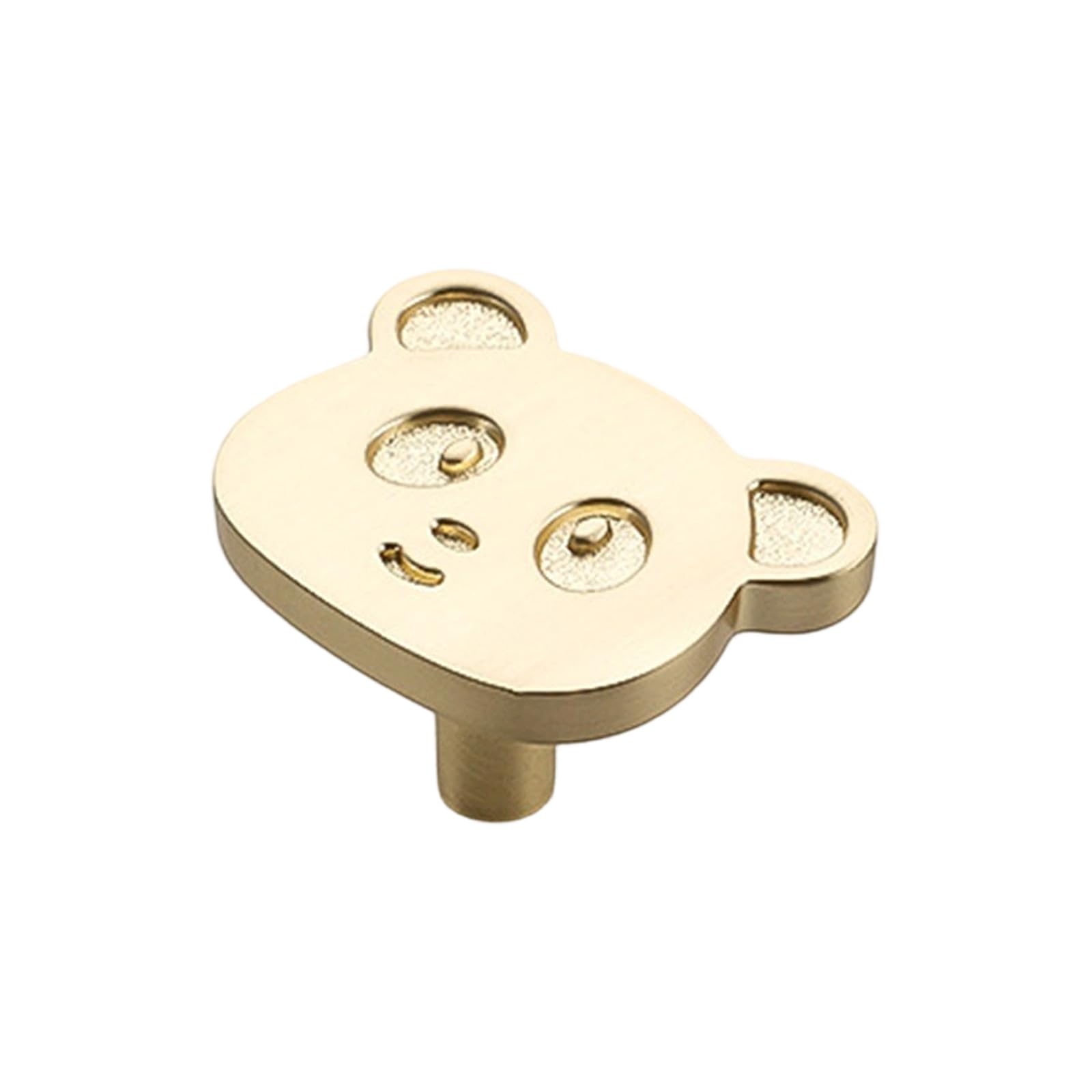 Dresser Knob for Playroom Furniture, Decorative Animal Cabinet Pull with Threaded Post for Drawers Wardrobes and Desks Decorative Furniture Hardware Playroom Knob Wardrobe Door Pull Dresser Hardware