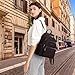 Mini Backpack for Women, Waterproof Stylish Daypack Purse Shoulder Bag, Small Lightweight Travel Backpack College, Ladies Gift Casual Daily Work, Black
