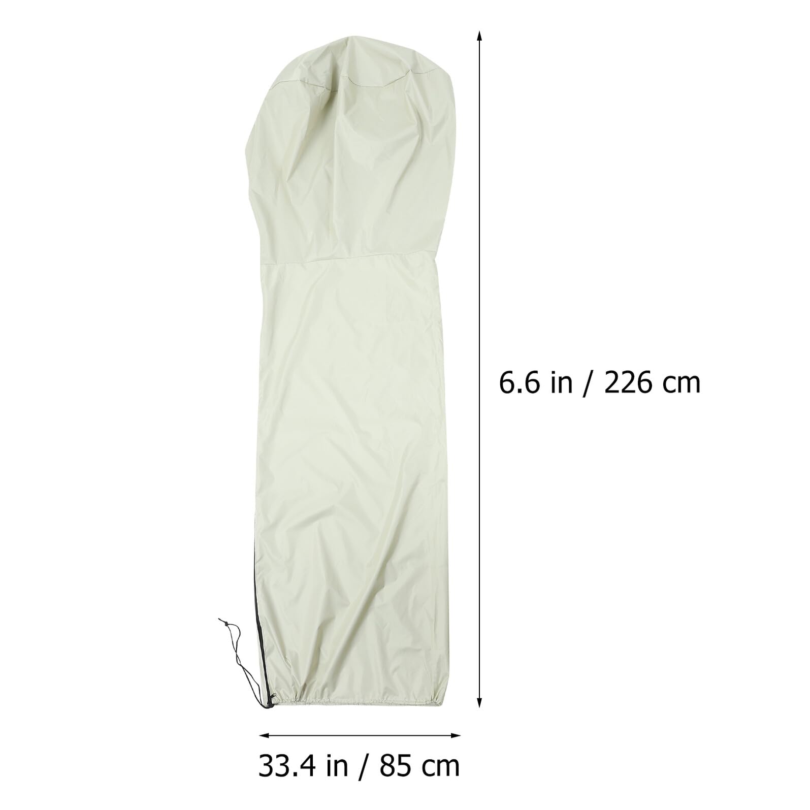 UPKOCH Calentador Protección Plegable Oxford Completa Resistente Tela en Funda de de Patio para Muebles de Jardín Días Fríos