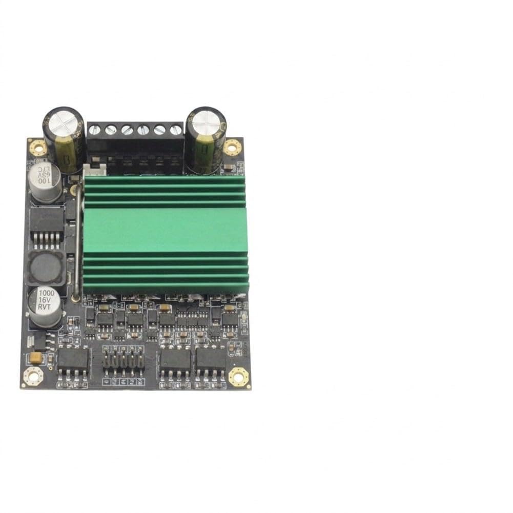 Módulo de controlador de motor de 100 A CC, doble puente en H, 12 V-48 V, optoacoplador aislado, control PWM para MCU de 3,3 V/5 V, corriente máxima de 260 A, 82 x 70 mm