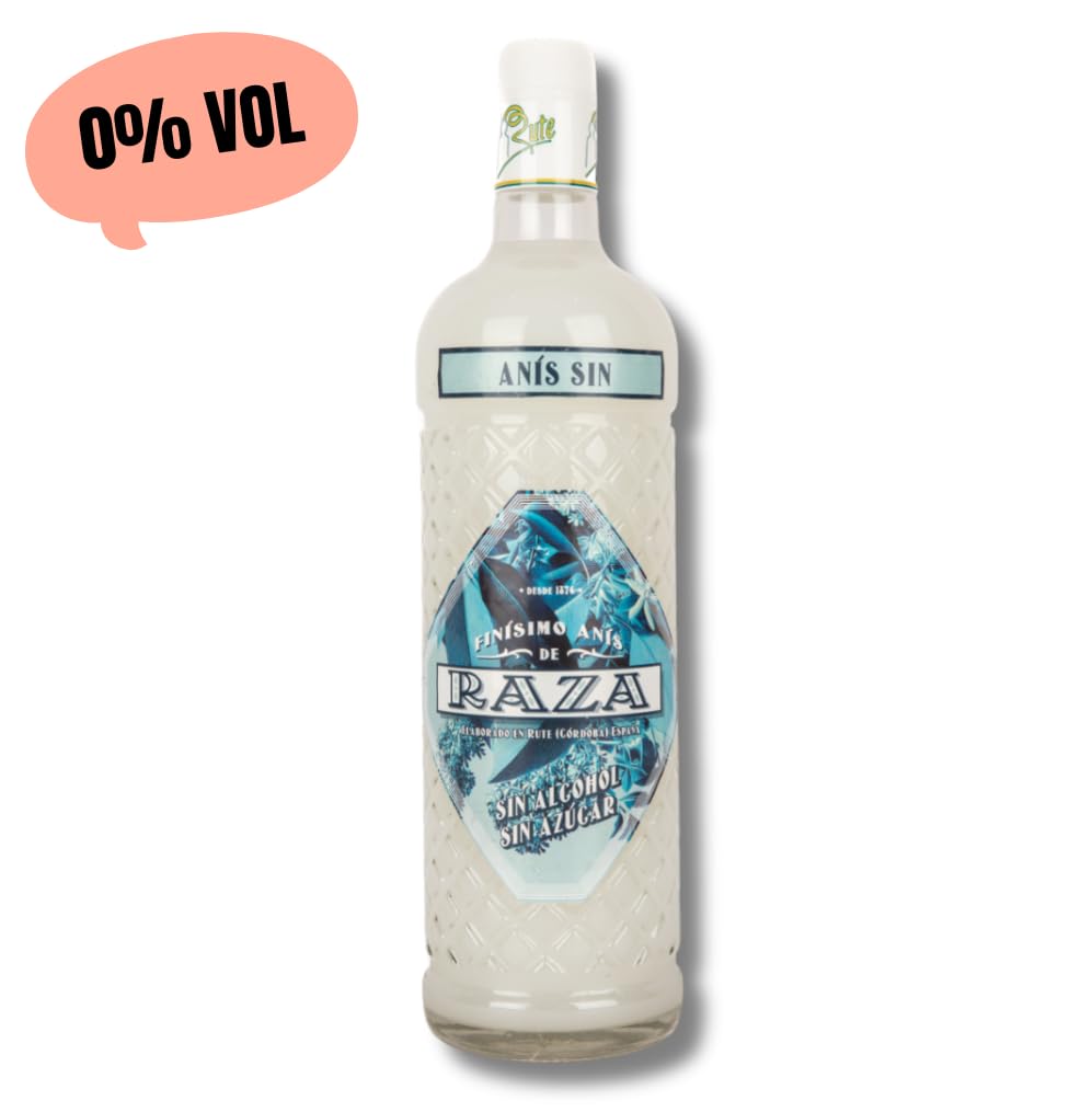Anís SIN Alcohol y SIN Ázucar, Bebida Tradicional Familiar, 1L