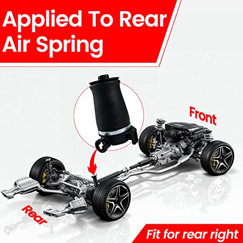 Vigor Rear Right Air Suspension Spring Bag Compatible With Lincoln Continental 1995-2002 Car, Oem Replace Part Number 3U2Z5580Ma, 3U2Z5580Ha #TOP2