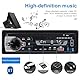 NHOPEEW Bluetooth-Stereo-Autoradio mit doppeltem USB-Anschluss, FM, TF, EQ, AUX-Eingang, 1-DIN-Autoradio, MP3-Player mit Bluetooth-Freisprecheinrichtung und 7-farbigen Lichtern