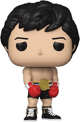 Miniatura 6 de POP Rocky 45th Anniversary - Rocky Balboa con cinturón dorado Serie Especialidad Funko Pop! Figura de vinilo (paquete con funda protectora