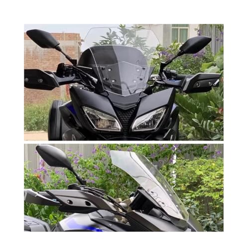 Protecteur protège-mains étendu gris Yamaha MT 09 TRACER 2014 2015 2016 2017 2018