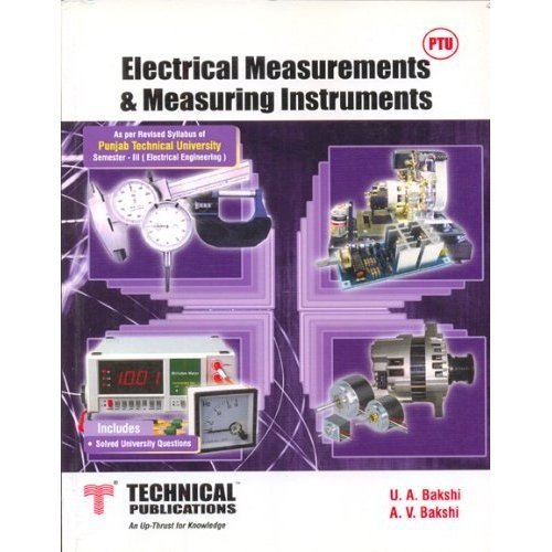 Amazon.in Buy PTU Electrical Measurements & Measuring Instruments Book
