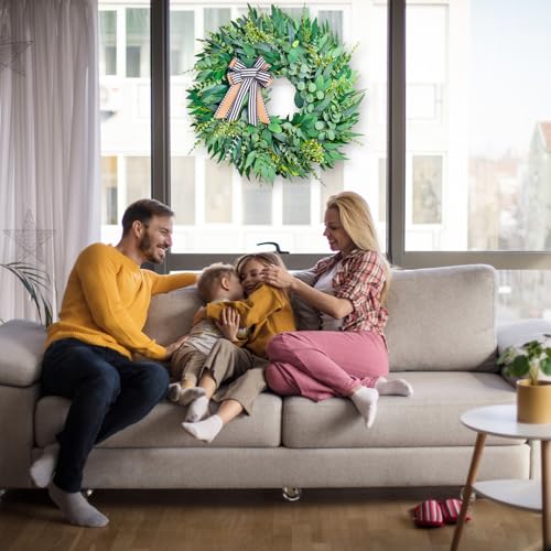 Save 50% on 26 Inch Large Eucalyptus Wreath with Code OJWDQDMQ