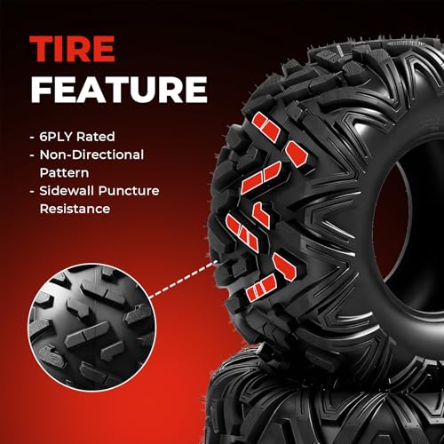 MOTOOS 25x8-12 25x10-12 ATV Tires