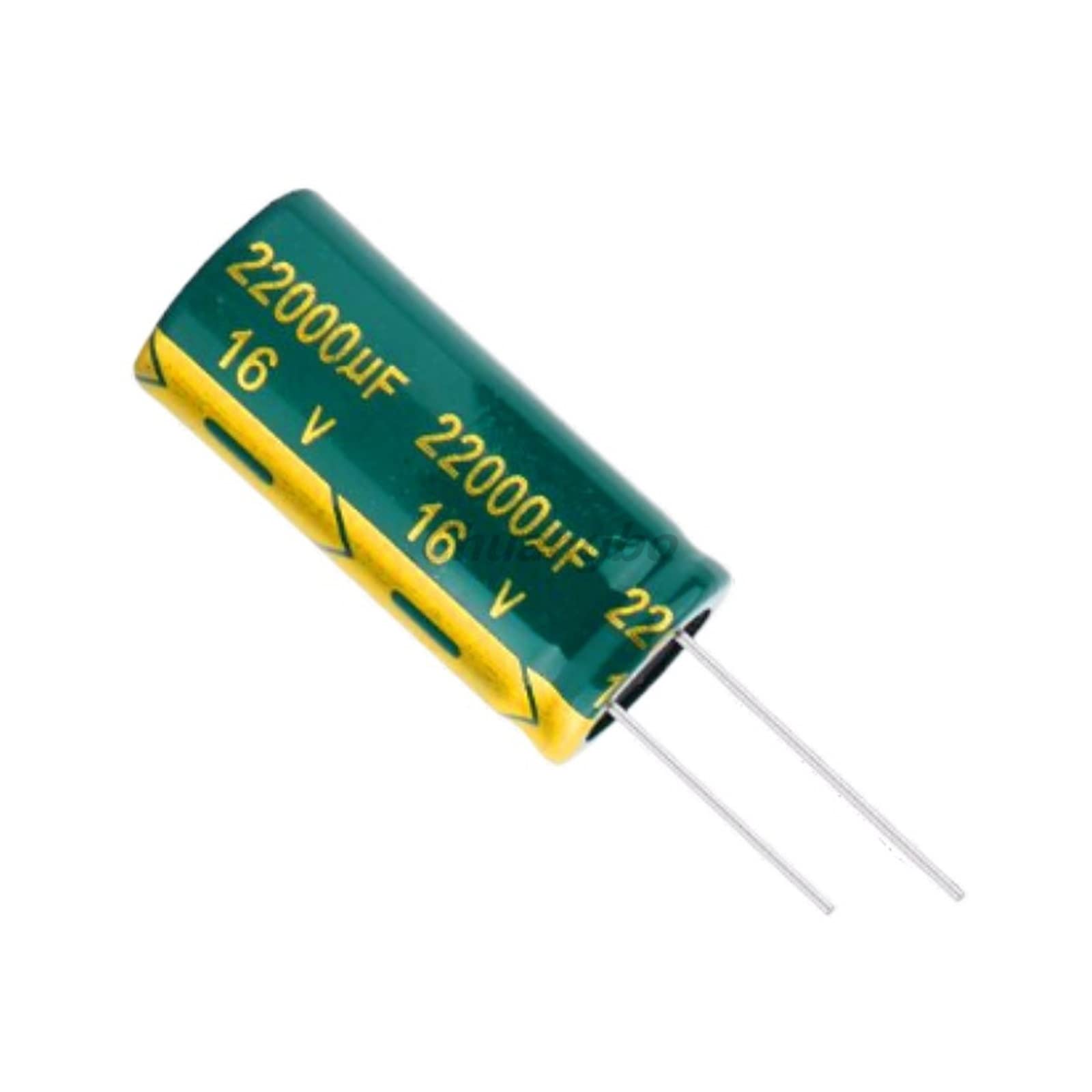 Condensateur 16V 22000UF aluminium à faible ESR haute fréquence pour circuits électroniques