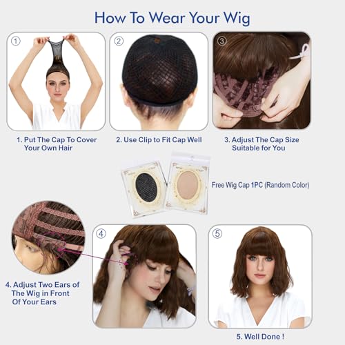 Image of H&Bwig Blonde Long Wavy Wig 60s Retro Beehive Wigs for Women 70s Classic Style Cosplay Wig for Halloween Costume Party