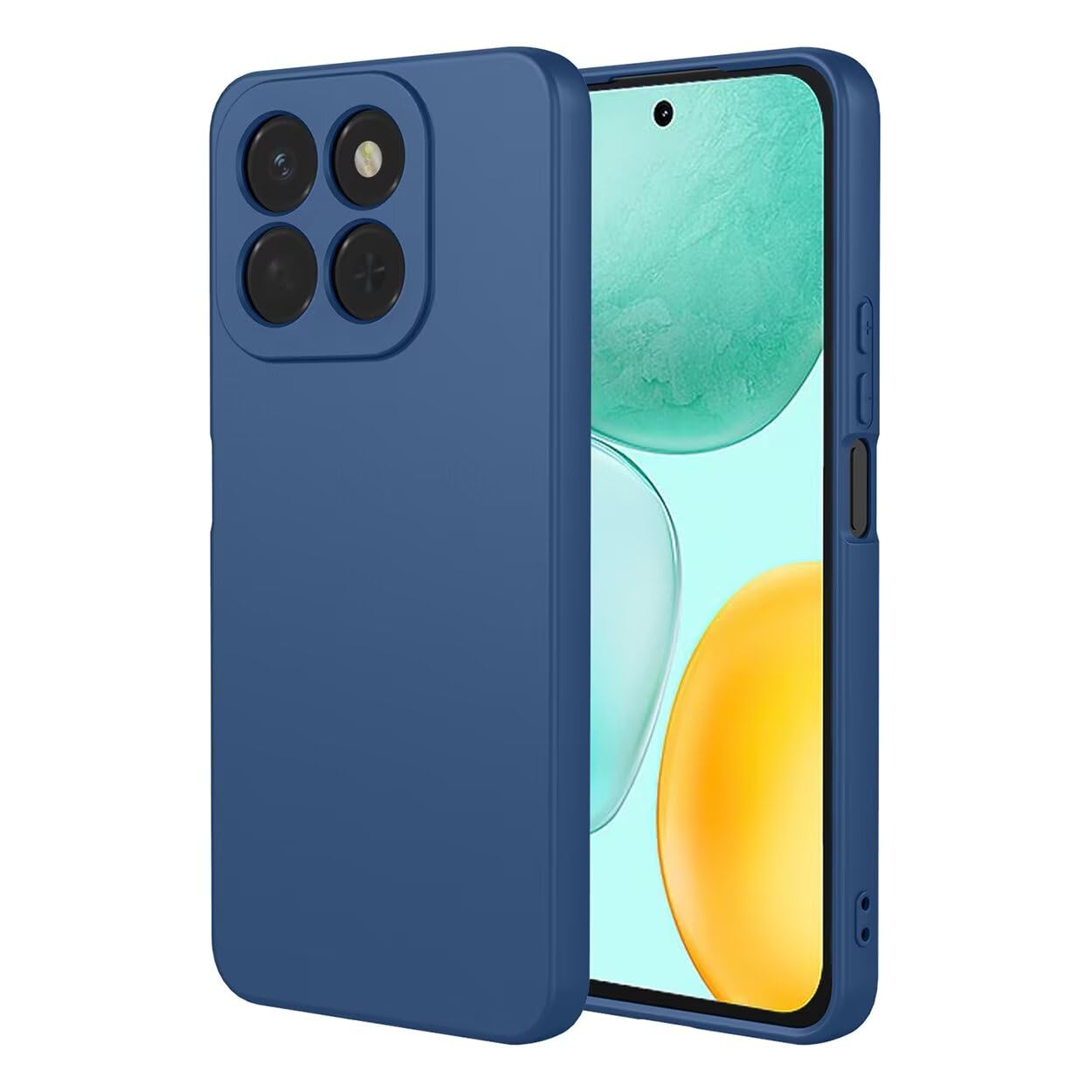 Cover Custodia Case per Honor 400 Smart, Ultra Sottile Morbido TPU Silicone Antiurto Anti-Graffio Protezione Copre - Blu
