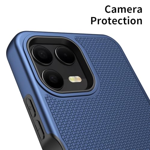 Lozeguyc for T-Mobile Revvl 8 Pro 5G Phone Case with Screen Protector Blue - image 4