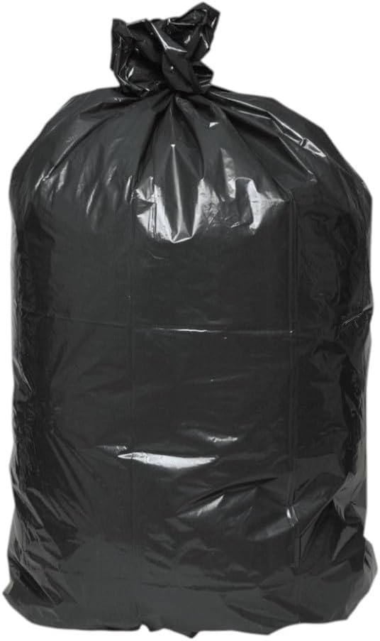 For Classic 333916B 33" x 39" Linear Low-Density Can Liners - Black (250/CT) Model-C8P8-10489