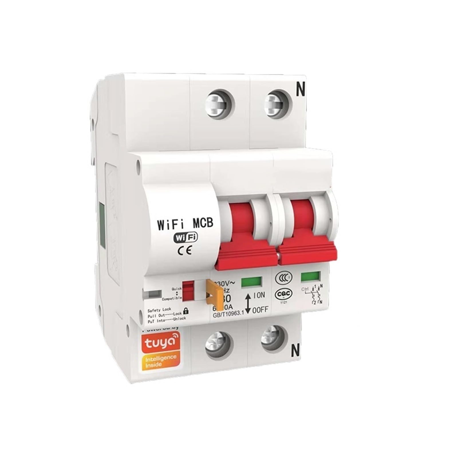 TYEXCZARF Circuit Breaker 2P Automatic Switch Overload Short Circuit Protection(2P 40A)
