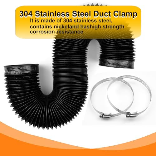 Lhhxx33 Dryer Vent Hose - 4 Inch Flexible Duct thumb #5