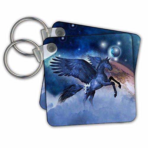 Porte-clés Pegasus Survole Strange World 5,7 cm pour ne plus perdre vos clés