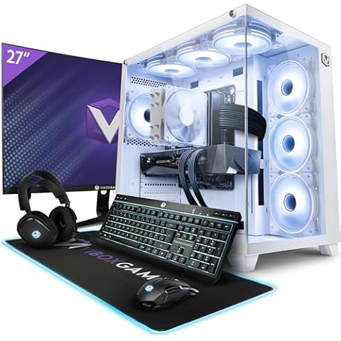 Vibox VII-122 Gaming PC Bundle with Monitor Cover