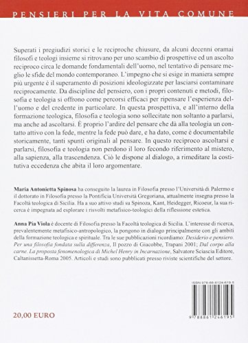 Pensare Senza Smettere Di Credere. Filosofia E Ricerca Teologica Oggi - 2