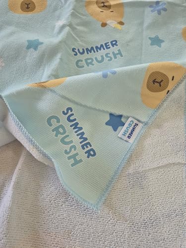 Moroa Market Kids Hooded Towel Robe – Soft Quick Dry Bath Poncho for Boys & Girls Ages 2–5 Absorbent Baby & Toddler Bathrobe Towel with Hood, Infant Shower Cover Up for Pool, Beach or Home2