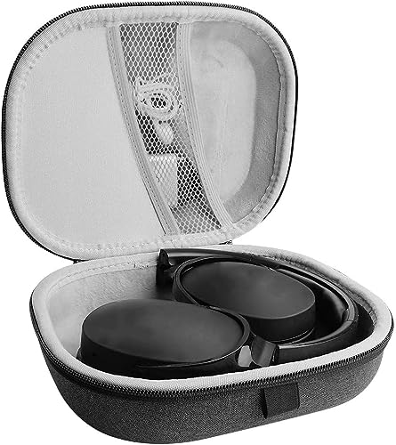 Image of VERTUS Headphone Carrying Hard Storage Bag Pouch Case Cover for Skullcandy Riff 2 On-Ear Wireless Headphones (Dark Grey)