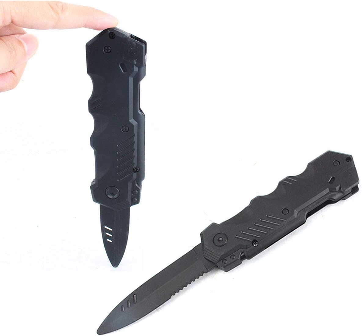 2pc Trick Retractable Funny Trick Gadget Props Knife Toy image 3