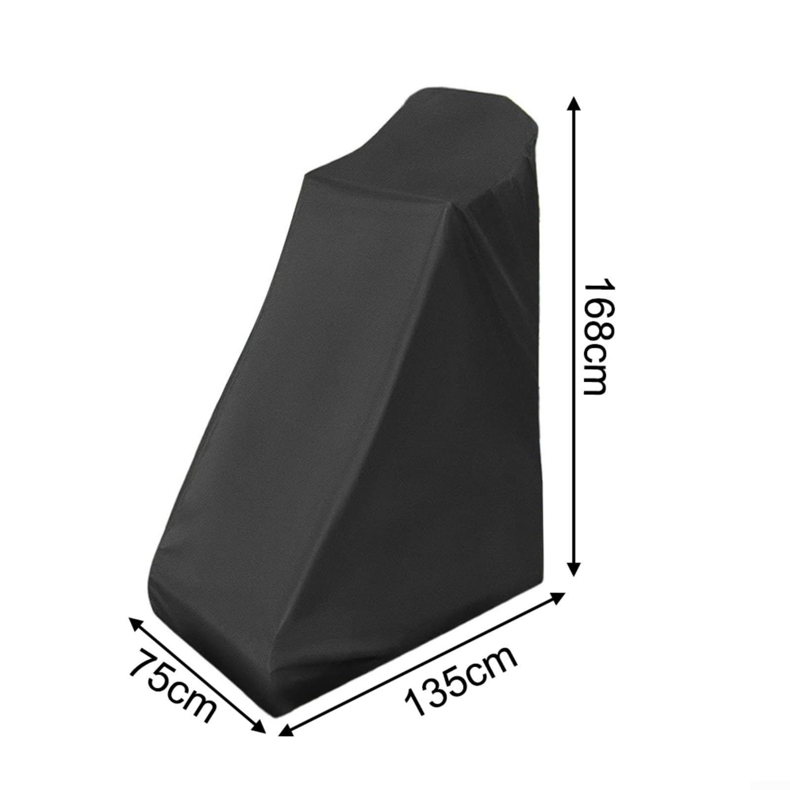 Copertura impermeabile per tavolo a inversione in tessuto Oxford 420D, si adatta alla maggior parte delle sedie e panche a inversione con cerniera di sicurezza (168 x 75 x 135 cm)