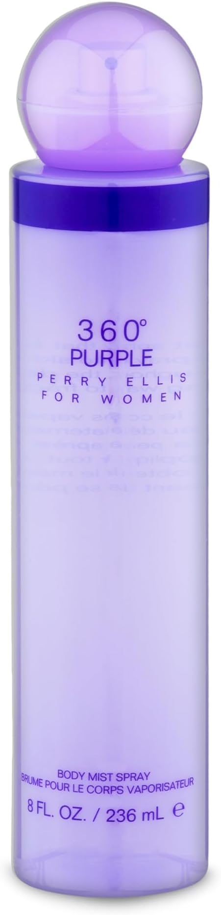 360° Purple Body Mist Spray for Women, 8 Ounce