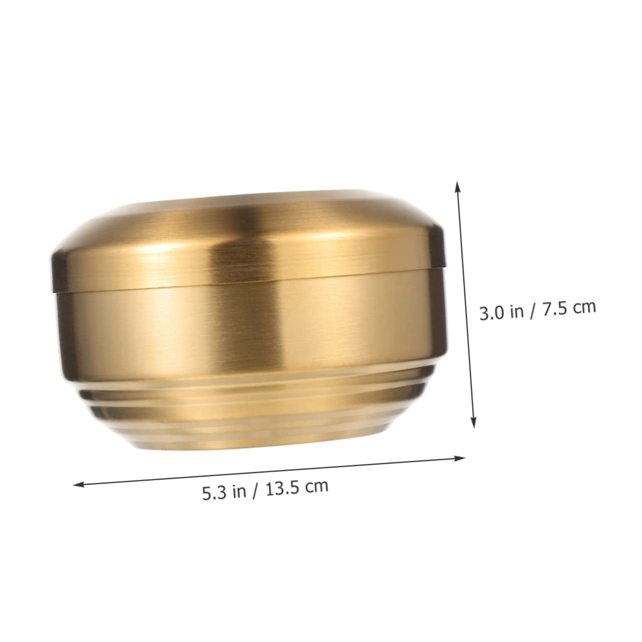 KICHOUSE Stainless Steel Rice Bowl with Lid Double Layer Design Compact Kitchen Sealing Bowl for Home Use for Soup Stews and More