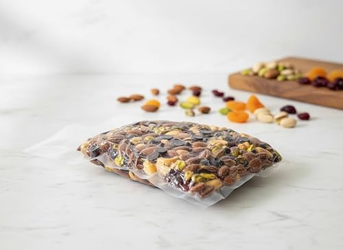 Miniatura 4 de 25 bolsas, bolsas selladoras al vacío para alimentos de 8 x 12 pulgadas 25 cuartos de galón sin BPA, fabricadas en Estados Unidos, bolsas de