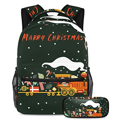 Sac à dos de voyage avec étui à stylo fille garçon sac chou violet avec porte-bouteille