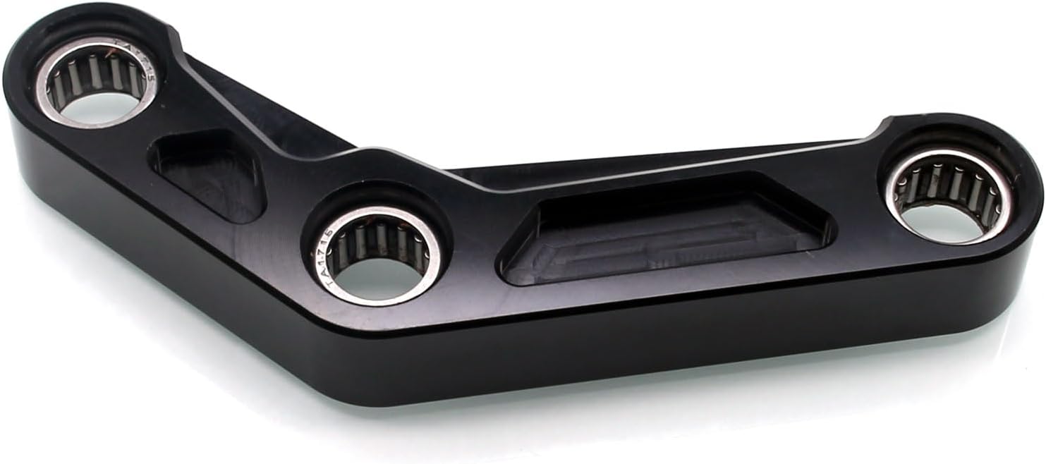 MZS Motorcycle Lowering Link, Drop Links Rear Suspension Kit Accessories Black Compatible with MT07 2014-2024 / YZF R7 2022-2024 / FZ07 2014-2017 / XSR 700 2016-2024