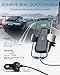 Andobil Car Charger, QC 3.0 Dual USB Car Charger Boost Fast Adapter Compatible iPhone 12/12 Pro/ 12 Pro Max/11 Pro/ 11 Pro Max/Xs/Xs Max/X/8/8 Plus/Sumsung Galaxy S20/S10/S9/S8/Note20/Note10 and More