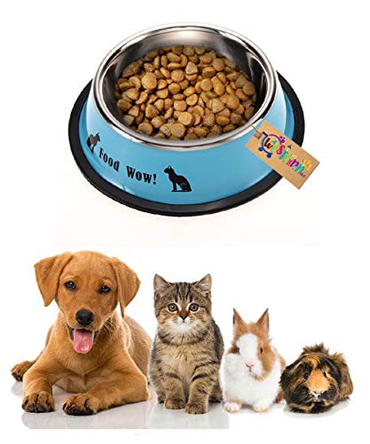 Western Era Stainless Steel Dog Bowl - Premium Feeding Bowls for Dogs & Cats - Anti-Skid Ring - 200ml Capacity - Stylish and Durable Pet Food and Water Bowl, Hygienic Pet Bowls (Random 200ml) (B08B4MN8HP) Amazon Price History, Amazon Price Tracker