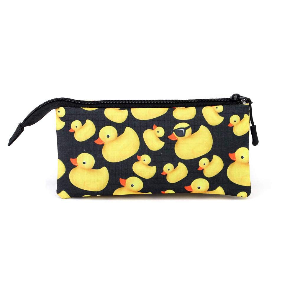 Oh My Pop! Quack-Triple HS Pencil Case, Yellow, 23 x 11 cm - Image 2