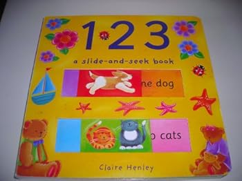 Board book 1 2 3: A Slide and Seek Book
