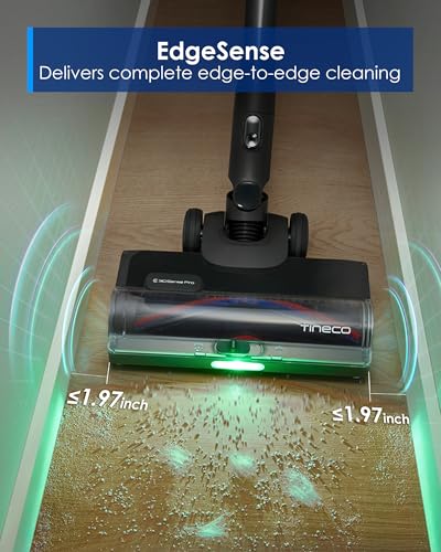 Image of Tineco Pure ONE S70 Cordless Vacuum Cleaner, 200AW Powerful Suction, Up to 95min Runtime, Zero Tangle Brush,180 Foldable Tube, Stick Vacuum Cleaner for Pet Hair, Carpet & Hard Floor (Gray)