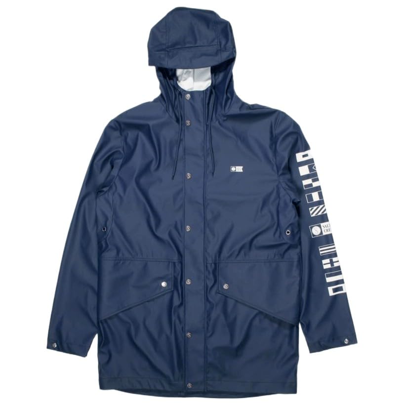 Salty Crew Seal Jacket M abrigo con capucha resistente al viento marino