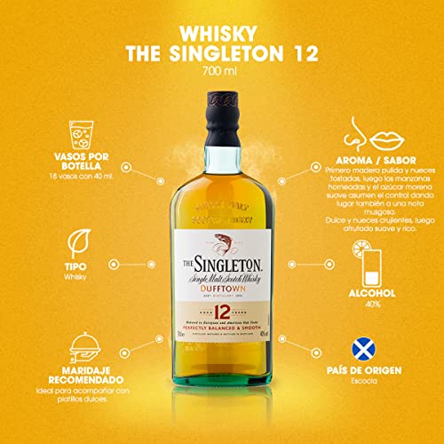 Whisky Singleton 12 anos Dufftown - 700ml