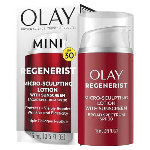 Olay Regenerist Micro-Sculpting Cream Face Moisturizer with Sunscreen SPF 30, Anti-Aging Daytime Facial Moisturizer, Hydrating Face Cream with Amino-Peptide Complex and Niacinamide, 0.5 oz - image 7