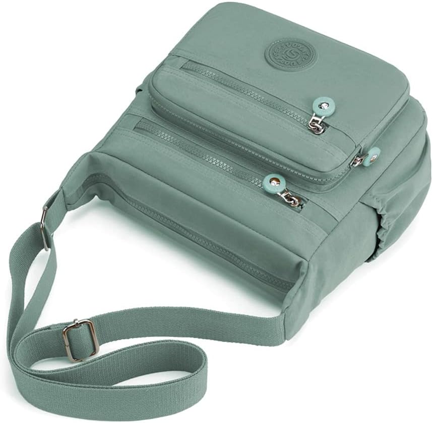 Crossbody Purses for Women Lightweight Shoulder Handbags Waterproof Nylon Travel Bag Ladies Pocketbooks - Image 3