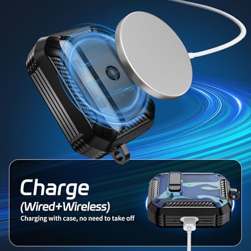 Image of for AirPods Pro 3 Case (2025 New), Secure Lock Cases Cover with Cleaning Kit & Keychain Compatible with Airpods Pro 3rd Generation Case for Men Women, Powerful Drop Protection