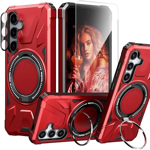 Coque Galaxy S23 Plus magnétique antichoc double couche TPU rigide