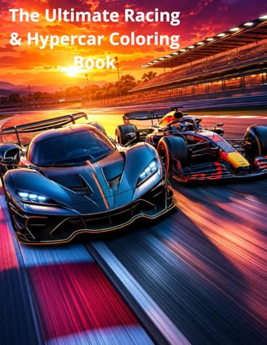 The Ultimate Racing & Hypercar Coloring Book: 30 Premium High-Performance Cars, Prototypes and Track Legends (Multi-language Edition) image 2