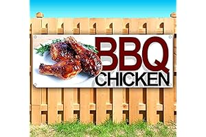 Bbq Chicken Banner | Durable Meat Banner