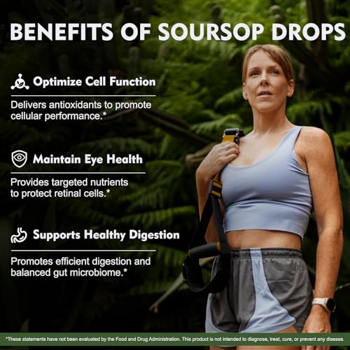 Image of Herbs 8-in-1 Soursop Graviola Bitters Liquid Drops, 1 fl oz