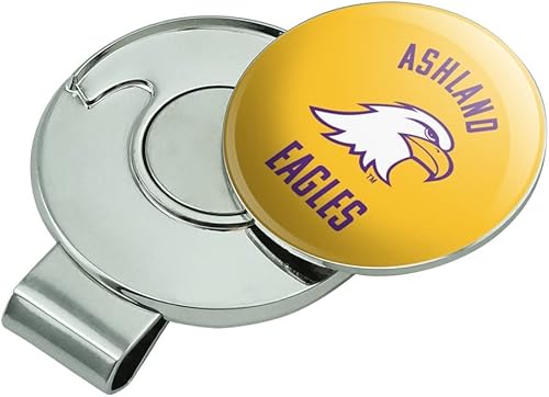 Miniatura 2 de GRAPHICS & MORE Ashland University Eagles - Clip para sombrero de golf con marcador magnético de bola