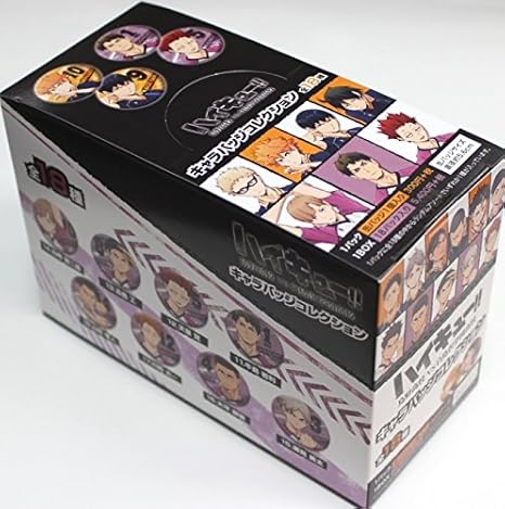 Amazon ハイキュー 烏野高校 Vs 白鳥沢学園高校 キャラバッジコレクション 烏野vs白鳥沢 1box アニメ 萌えグッズ 通販